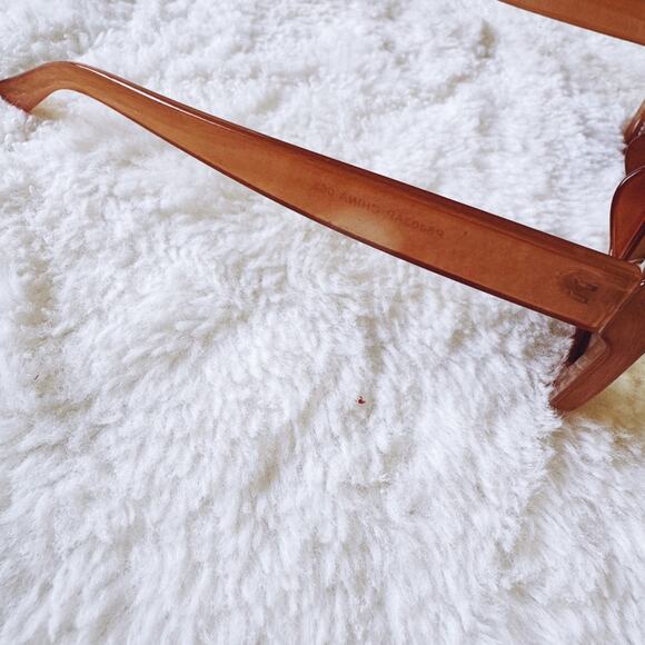 Eva Clear Gold Square-Framed Sunglasses - Picture 8 of 14